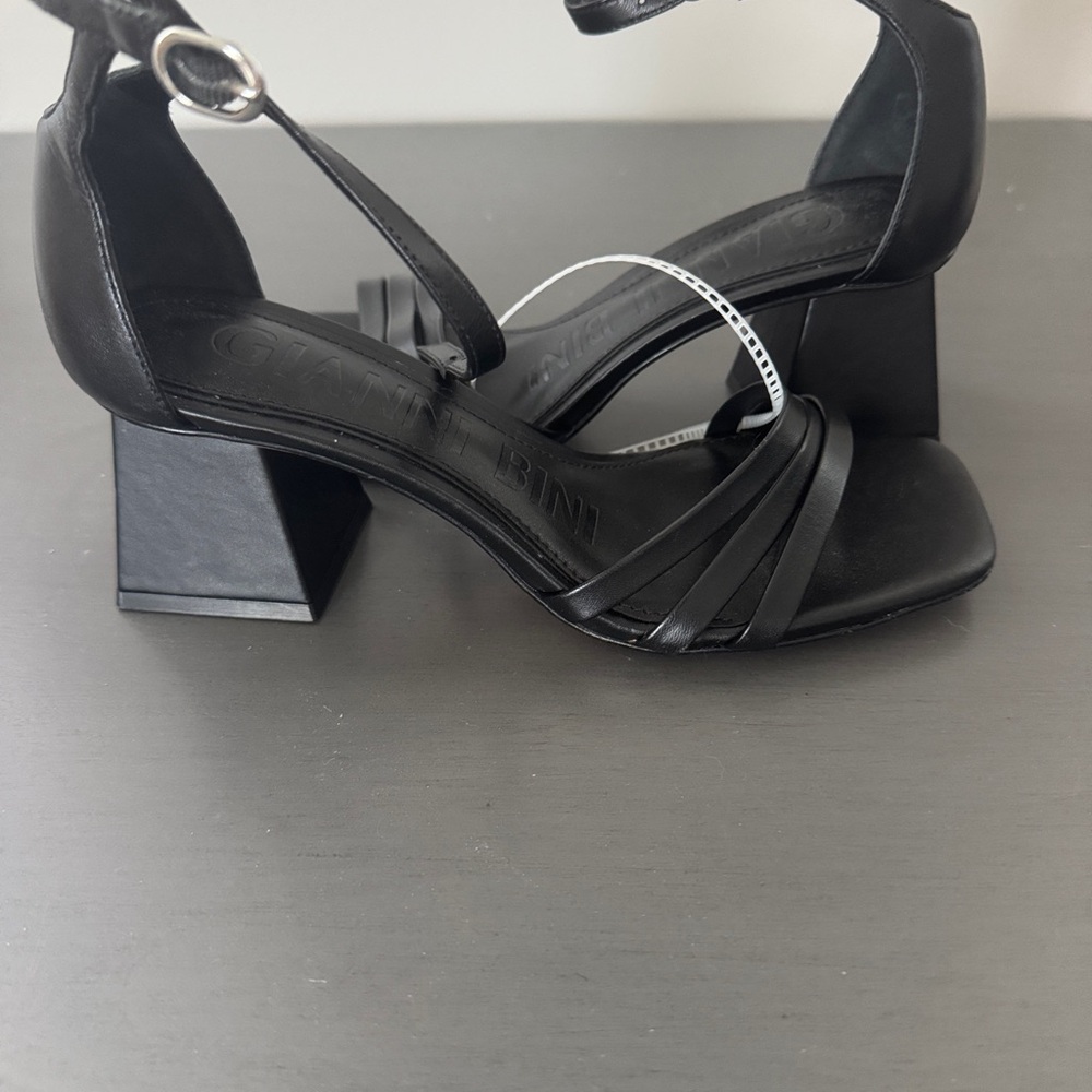 Gianni Bini Black Strappy Heels. Brand New, size 6.5